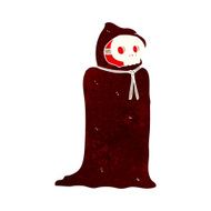 cartoon spooky halloween costume N7