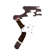 cartoon broken cigar N3