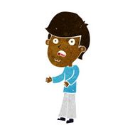 cartoon shocked man N73