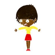 cartoon woman panicking N6