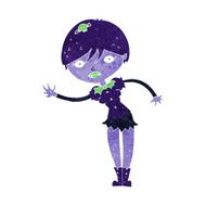 Cartoon Vampire Girl N127