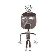 Cartoon Robot N185