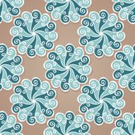 Seamless Ornate Pattern (Vector) Hand Drawn Vintage Texture