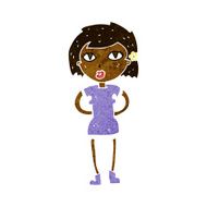 Cartoon Woman N36