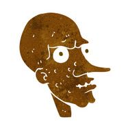 cartoon evil old man N8
