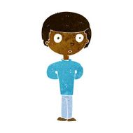 cartoon curious boy N22