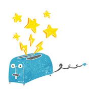 cartoon sparking toaster N2