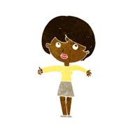cartoon woman giving thumbs up N6