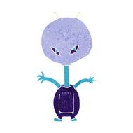cartoon space alien N60