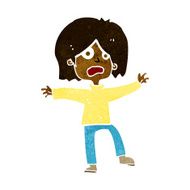cartoon unhappy person N6