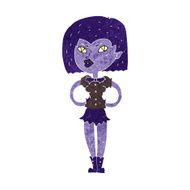 Cartoon Vampire Girl N129