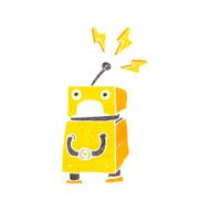 cartoon little robot N11