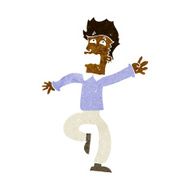Cartoon Man Panicking N37