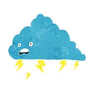 Cartoon Thundercloud N17
