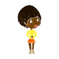 cartoon concerned woman N6