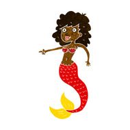 Cartoon Mermaid N37