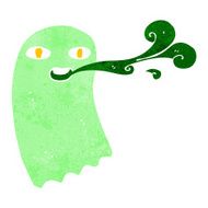 funny cartoon ghost N47