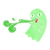 funny cartoon ghost N55