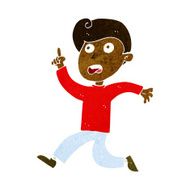 cartoon boy panicking N15