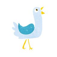 Cartoon Bird N224