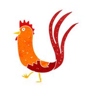 cartoon cockerel N18