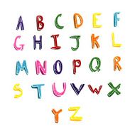 cartoon alphabet N20
