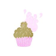 cartoon cupcake N98