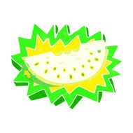 cartoon melon slice N13