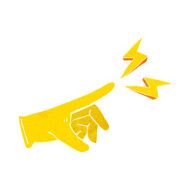 cartoon rubber glove N14