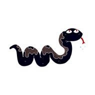 Cartoon Snake N151