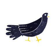 Cartoon Bird N225