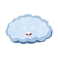 cartoon decorative cloud N22