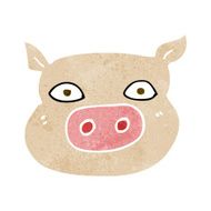 Cartoon Pig Face N12