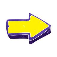 cartoon arrow symbol N9