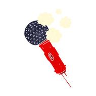 Cartoon Microphone N19