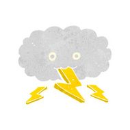 Cartoon Thundercloud N18