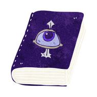 cartoon magic spell book N24