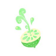 cartoon fresh lime N4