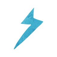 cartoon lightning bolt symbol N15
