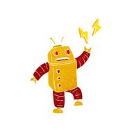 Cartoon Robot N186
