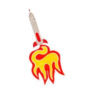 Cartoon Missile N23