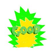 cartoon explosion good symbol N2