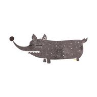cartoon funny little dog N7