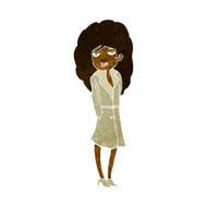 Cartoon Female Spy N22