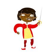 cartoon man with sword N4