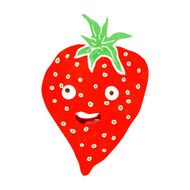 Cartoon Strawberry N42