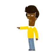 cartoon man blaming N6
