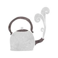 cartoon old kettle N6