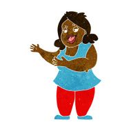 cartoon woman singing N2