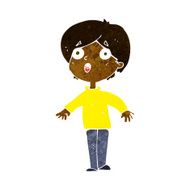 cartoon surprised man N84